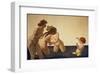 Three Women and a Girl-Félix Vallotton-Framed Giclee Print