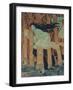 Three Women and Three Wolves-Eugene Grasset-Framed Giclee Print