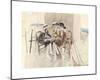 Three Women in Conversation on a Terrace-Giovanni Boldini-Mounted Premium Giclee Print