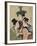 Three Women in Fashionable Hats-Kitagawa Utamaro-Framed Art Print