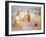 Three Women on the Beach-Henri Lebasque-Framed Giclee Print