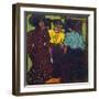 Three Women Talking, 1907-Ernst Ludwig Kirchner-Framed Giclee Print