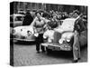 Three Women with a Sunbeam Talbot, Monte Carlo Rally, 18th January 1954-null-Stretched Canvas