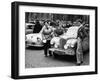 Three Women with a Sunbeam Talbot, Monte Carlo Rally, 18th January 1954-null-Framed Photographic Print