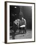 Three Workers from Edgar Allens Handle a Red Hot Billet, Sheffield, South Yorkshire, 1963-Michael Walters-Framed Photographic Print