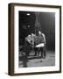 Three Workers from Edgar Allens Handle a Red Hot Billet, Sheffield, South Yorkshire, 1963-Michael Walters-Framed Photographic Print