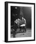 Three Workers from Edgar Allens Handle a Red Hot Billet, Sheffield, South Yorkshire, 1963-Michael Walters-Framed Photographic Print