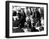 Three Year Old John F Kennedy Jr Salutes His Father's Flag Draped Coffin after Funeral Mass-null-Framed Photo