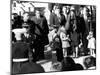 Three Year Old John F Kennedy Jr Salutes His Father's Flag Draped Coffin after Funeral Mass-null-Mounted Photo