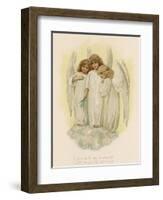 Three Young Angels-Phillips Brooks-Framed Photographic Print