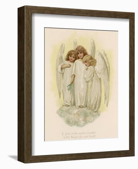 Three Young Angels-Phillips Brooks-Framed Photographic Print