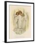 Three Young Angels-Phillips Brooks-Framed Photographic Print