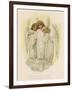 Three Young Angels-Phillips Brooks-Framed Photographic Print