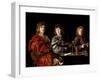 Three Young Musicians, c.1630-Antoine Le Nain-Framed Giclee Print