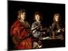 Three Young Musicians, c.1630-Antoine Le Nain-Mounted Giclee Print