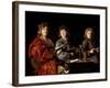 Three Young Musicians, c.1630-Antoine Le Nain-Framed Giclee Print