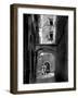 Three Young Women Chatting in Cobbled Alleyway of Old Section of Salzburg-Alfred Eisenstaedt-Framed Photographic Print