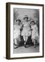 Three Young Women, Photographed in Gales Studios, Early 20th Century-null-Framed Giclee Print