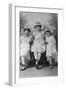 Three Young Women, Photographed in Gales Studios, Early 20th Century-null-Framed Giclee Print