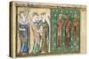 Three Youthful Kings Confronted by Three Skeletons-Madonna Master-Stretched Canvas