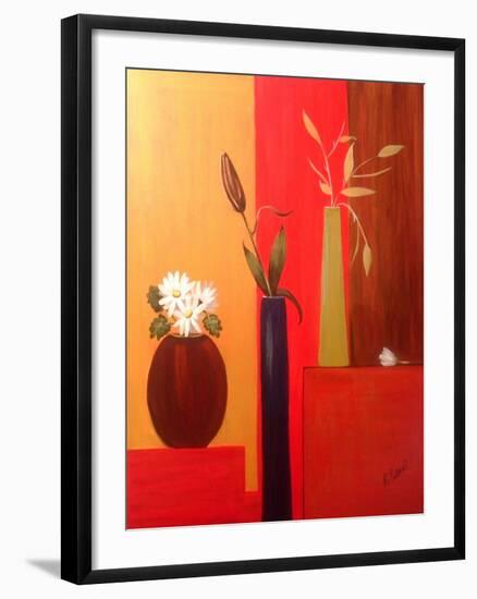 Three-Ruth Palmer-Framed Art Print