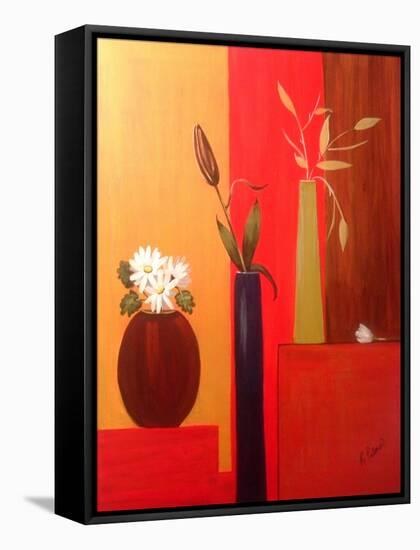 Three-Ruth Palmer-Framed Stretched Canvas