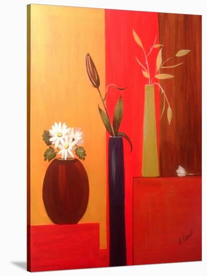 Three-Ruth Palmer-Stretched Canvas