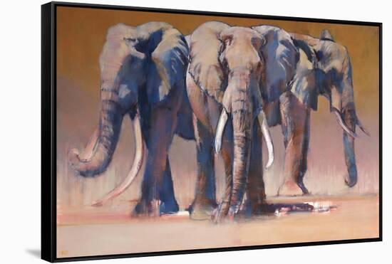 Three-Mark Adlington-Framed Stretched Canvas