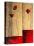 Threes A Crowd-Megan Aroon Duncanson-Stretched Canvas