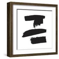 Threes Company II-Sarah Adams-Framed Art Print