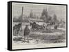 Threshing Corn in Chile-Melton Prior-Framed Stretched Canvas