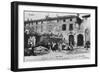 Threshing of Wheat with Steam Engine in Front of Casa Natta in Pombia-null-Framed Giclee Print