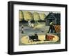 Threshing the Floor in a Georgian Country Village, 1915-Niko Pirosmani-Framed Giclee Print