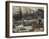 Threshing Yard. Evening (Terrain De Battage, Le Soir) Par Pirosmani (Pirosmanashvili), Niko (1862-1-Niko Pirosmanashvili-Framed Giclee Print