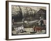 Threshing Yard. Evening (Terrain De Battage, Le Soir) Par Pirosmani (Pirosmanashvili), Niko (1862-1-Niko Pirosmanashvili-Framed Giclee Print