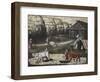 Threshing Yard. Evening (Terrain De Battage, Le Soir) Par Pirosmani (Pirosmanashvili), Niko (1862-1-Niko Pirosmanashvili-Framed Giclee Print