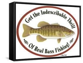 Thrill of Bass Fishing-Mark Frost-Framed Stretched Canvas