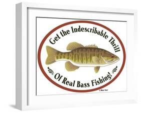 Thrill of Bass Fishing-Mark Frost-Framed Giclee Print