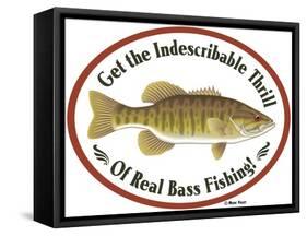 Thrill of Bass Fishing-Mark Frost-Framed Stretched Canvas