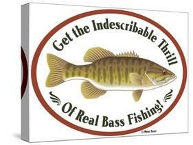 Thrill of Bass Fishing-Mark Frost-Stretched Canvas