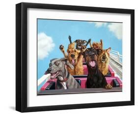 Thrill Seekers-Lucia Heffernan-Framed Art Print