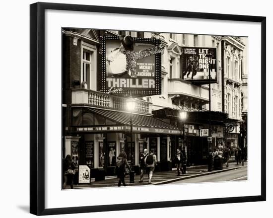 Thriller Live Lyric Theatre London - Celebration of Michael Jackson - Apollo Theatre - England-Philippe Hugonnard-Framed Photographic Print