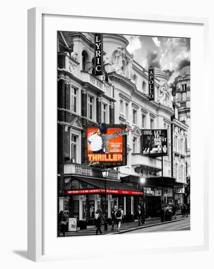 Thriller Live Lyric Theatre London - Celebration of Michael Jackson - Apollo Theatre - England-Philippe Hugonnard-Framed Photographic Print