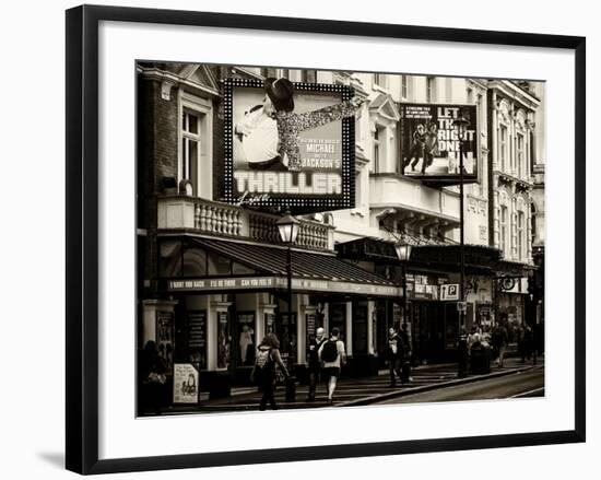 Thriller Live Lyric Theatre London - Celebration of Michael Jackson - Apollo Theatre - England-Philippe Hugonnard-Framed Photographic Print