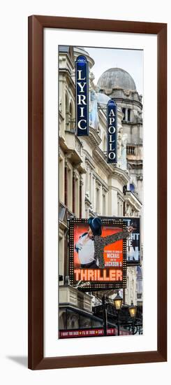 Thriller Live Lyric Theatre London - Celebration of Michael Jackson - UK - Photography Door Poster-Philippe Hugonnard-Framed Photographic Print