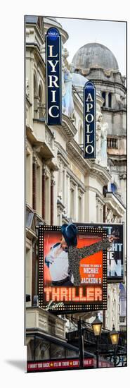 Thriller Live Lyric Theatre London - Celebration of Michael Jackson - UK - Photography Door Poster-Philippe Hugonnard-Mounted Photographic Print