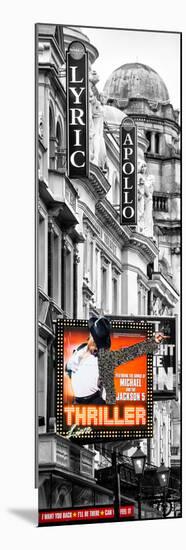 Thriller Live Lyric Theatre London - Celebration of Michael Jackson - UK - Photography Door Poster-Philippe Hugonnard-Mounted Photographic Print