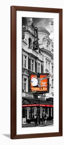 Thriller Live Lyric Theatre London - Celebration of Michael Jackson - UK - Photography Door Poster-Philippe Hugonnard-Framed Photographic Print