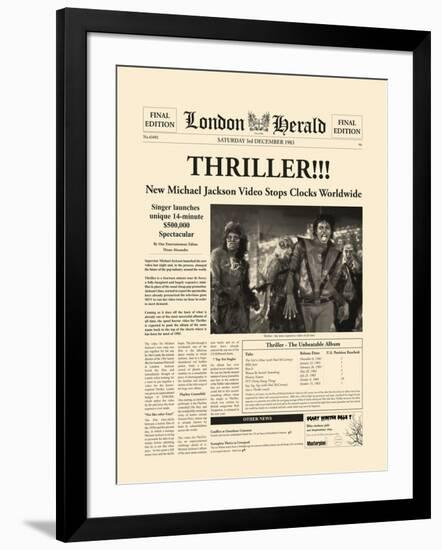 Thriller-The Vintage Collection-Framed Giclee Print