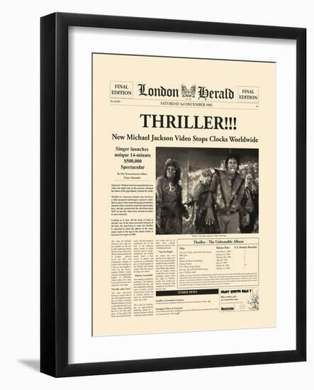 Thriller-The Vintage Collection-Framed Giclee Print
